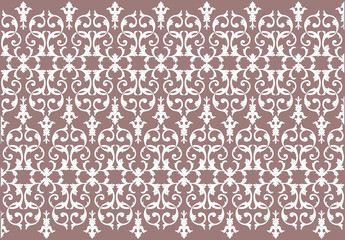 Seamless Damask wallpaper