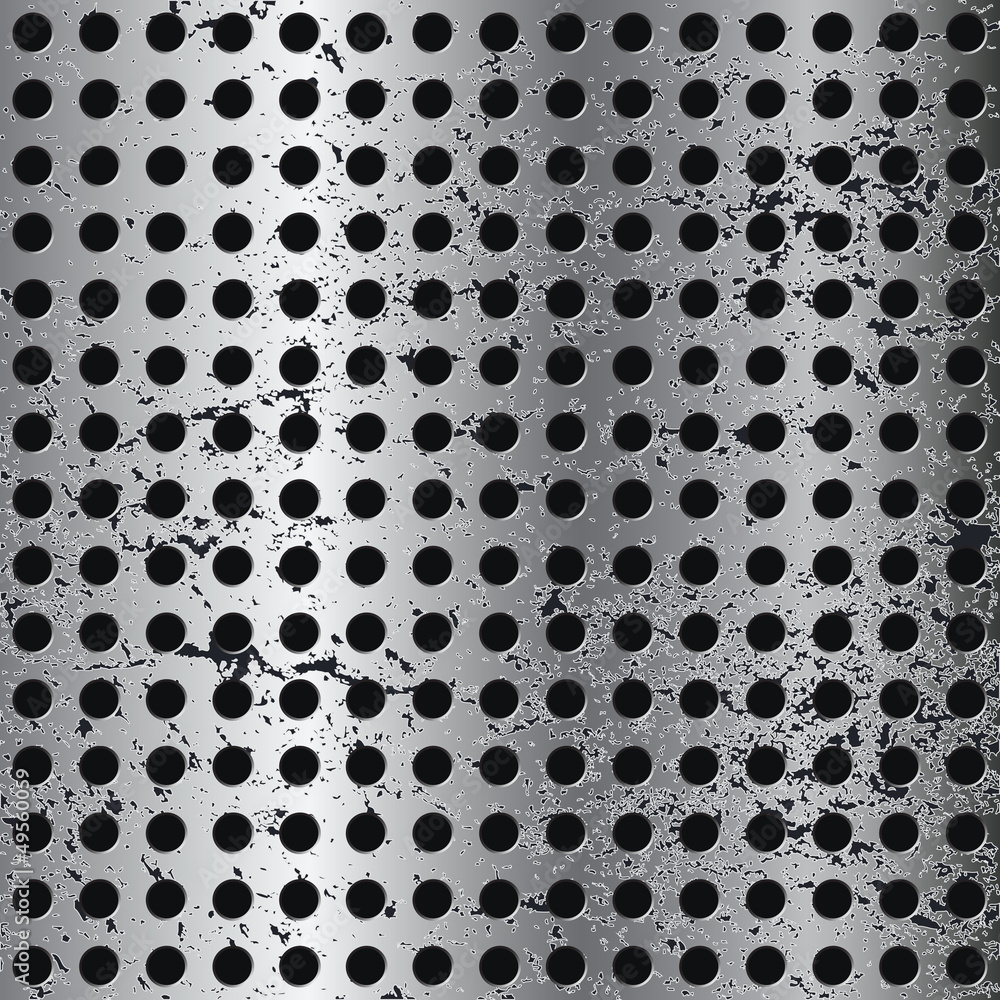 Poster metallic vector pattern