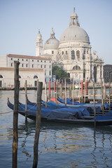 Fototapeta na wymiar Wenecja, Włochy Santa Maria della Salute kościół