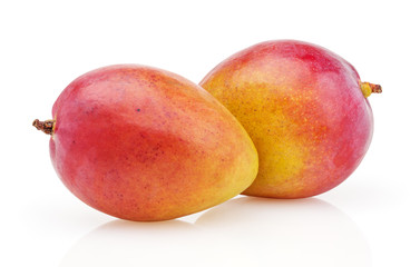 Mango isolated on white background with clipping path