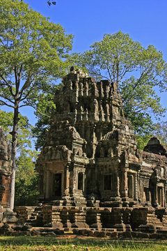 Chau Say Tevoda temple, Angkor area, Cambodia