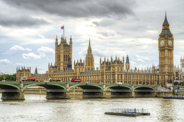 Fototapeta na wymiar Houses of Parliament - Londyn