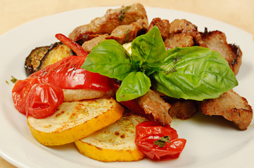 Roasted meat