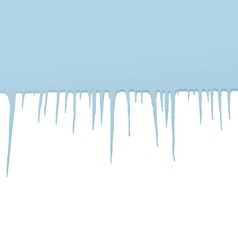 Icicles vector background