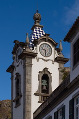 Fototapeta na wymiar Die Kirche Sao Bento w Ribeira Brava / drewno