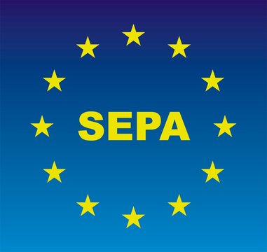 SEPA Euroflagge