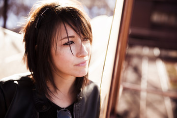 Young woman portrait