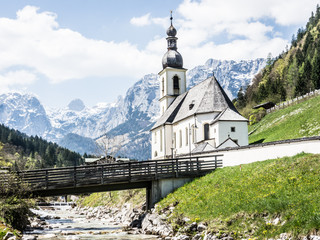 Fototapeta na wymiar bawarski kościół