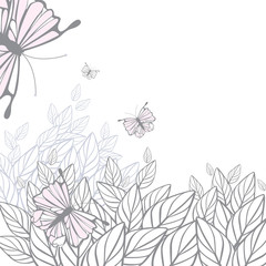 Fototapeta premium floral background