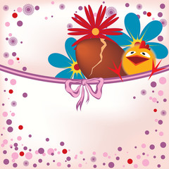 Fototapeta premium Easter chicken