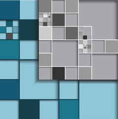 Abstrakte geometrische Gestaltung