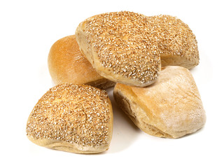 5 Roggenbrötchen