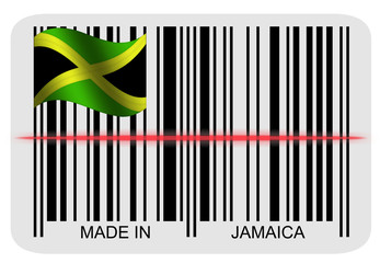 Barcodelabel - Made in Jamaica