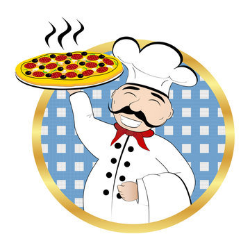 recommend clip art: Pizza Chef