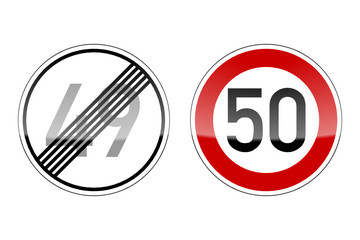 verkehrszeichen v2 geburtstag 49 50 I