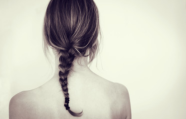 Girl with braid - 49583879