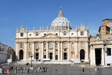 Basilique Saint-Pierre de Rome - Vatican - Italie