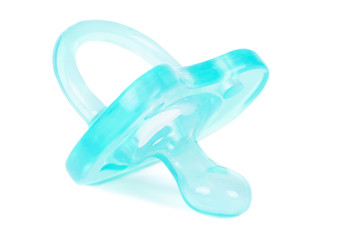 Baby nipple isolated on white background