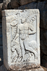Fototapeta na wymiar Ruiny starożytnego Efezu greckiego miasta