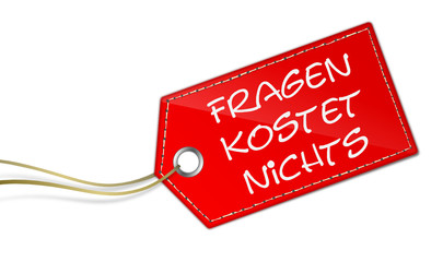Bilder und Videos suchen: "fragen kostet nichts"