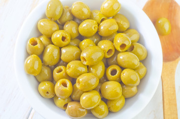 green olives