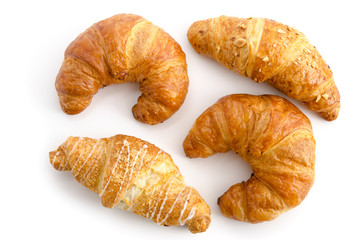Verschiedene Croissants