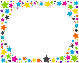 cadre étoiles message