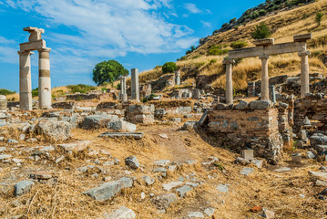 Fototapeta na wymiar Efez ruiny Turcja