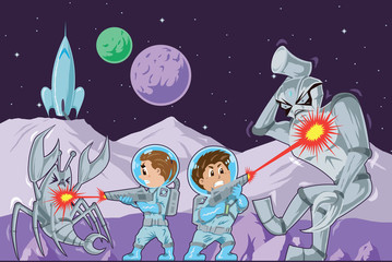Enfants astronautes