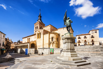 Saint Martin church in Segovia, Castilla y Leon, Spain
