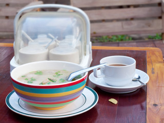 Thai style breakfast