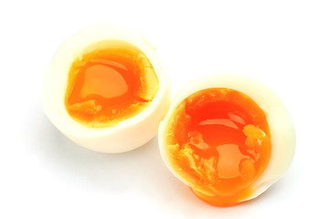 half-boiled egg