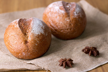 baked homemade bread