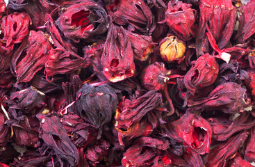 Dried Hibiscus Flowers