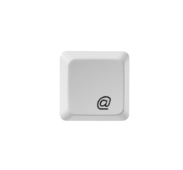  button email white keyboard