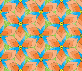 Seamless floral background 2