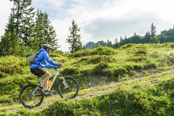 aufwärts mit dem MTB