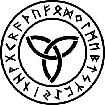 Triquetra - Runen Kreis - G&ouml;ttin Symbol