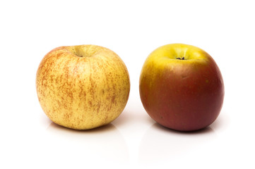colored apples