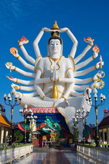 Obraz premium Statue of Shiva on Koh Samui island in Thailand