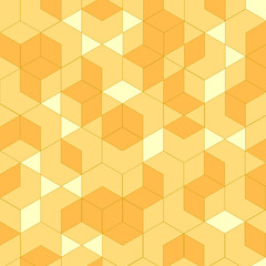 Isometric, geometric vector illustration.