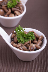 pickled mushrooms
