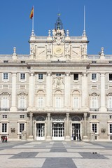 Fototapeta na wymiar Madrid - Royal Palace
