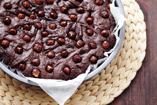 hazelnuts brownie