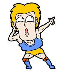 Wrestling man