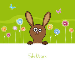 Fototapeta premium Frohe Ostern
