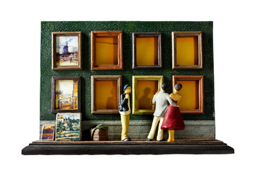 Lifestyle plaster frame