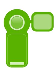 Caméscope vert