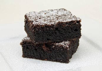 Schokokuchenschnitten