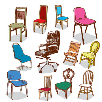 Illustration of Chairs